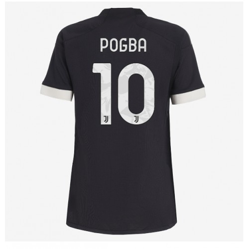 Juventus Paul Pogba #10 Tredjedrakt Kvinner 2023-24 Kortermet Juventus Paul Pogba #10 Tredjedrakt Kvinner 2023-24 Kortermet